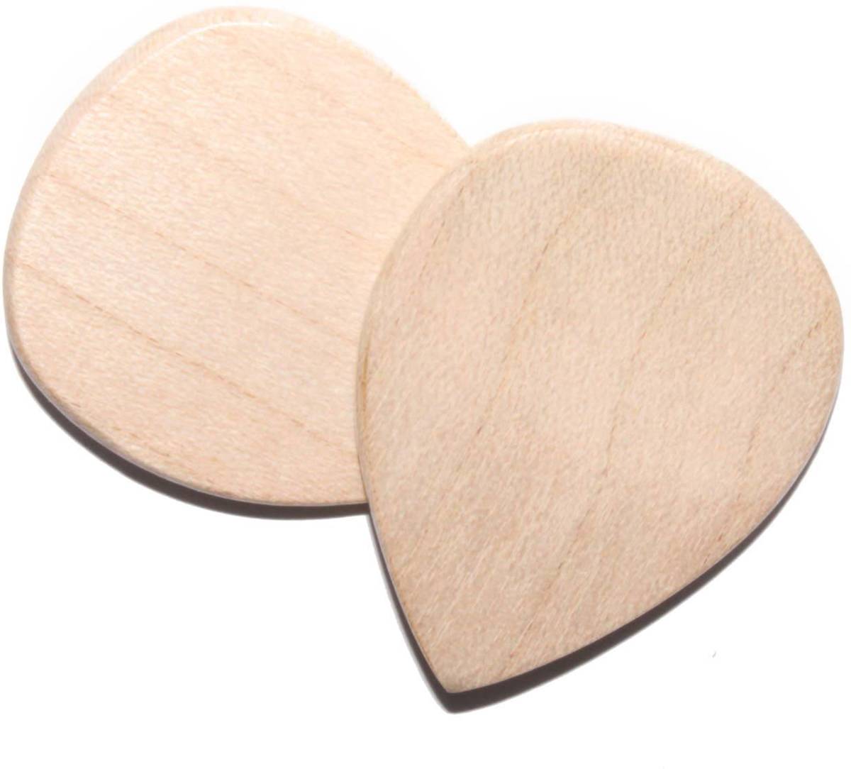 Esdoorn houten plectrum